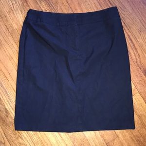New York & Company Navy Mini Skirt